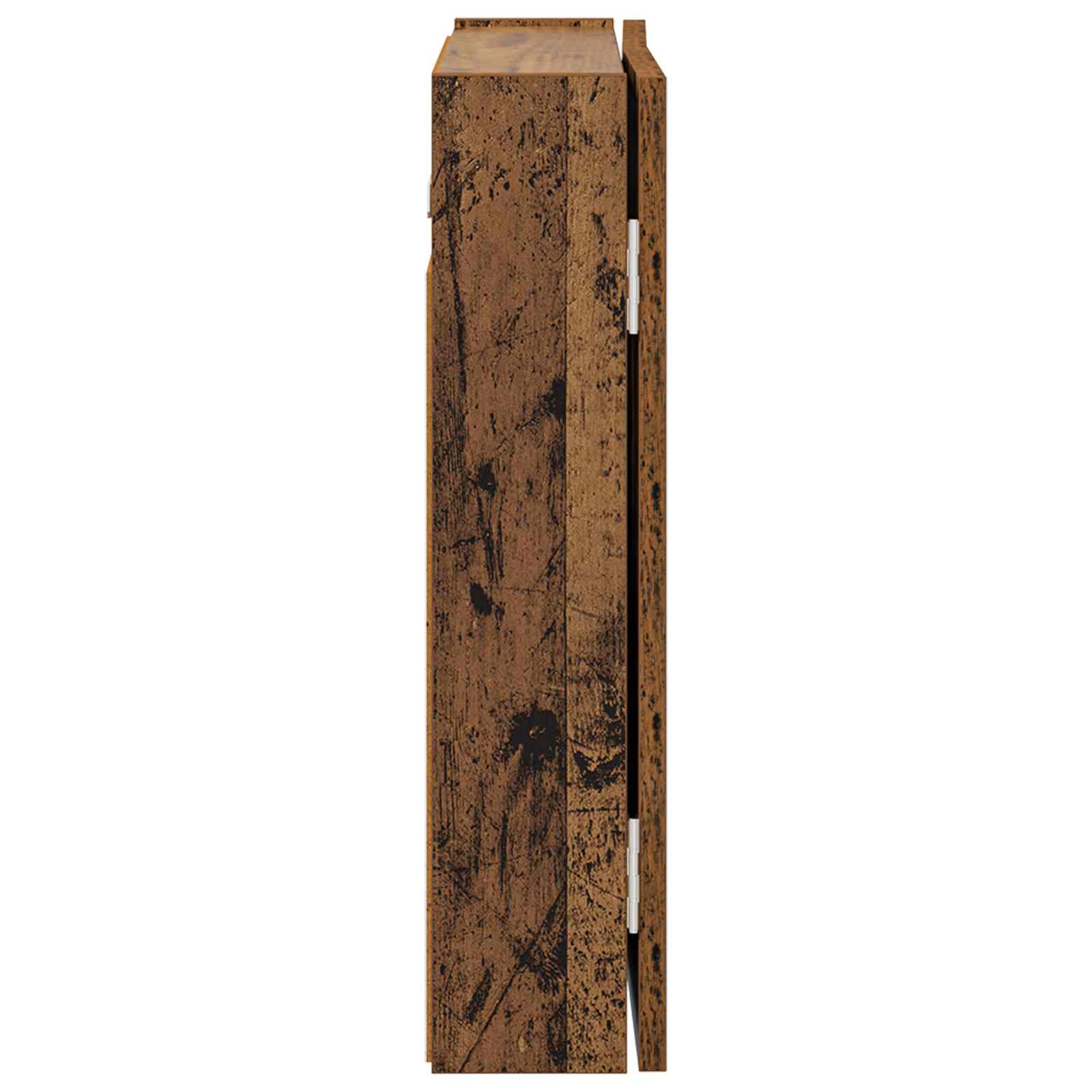 vidaXL Szafka na tarczę do rzutków Stare drewno 56 x 12 x 53,5 cm