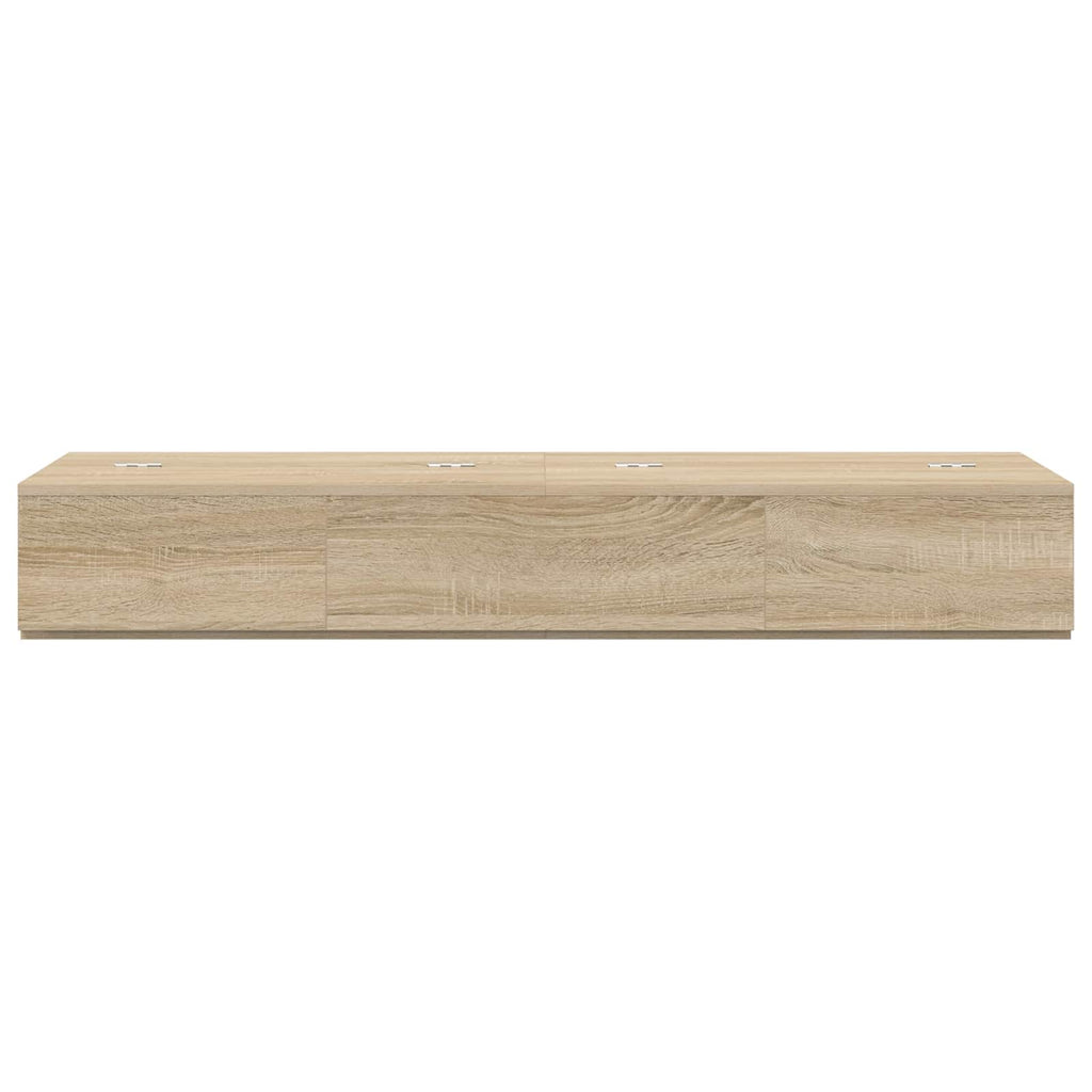 vidaXL Biurko studyjne Sonoma 152 x 40 x 19,5 cm Drewno inżynieryjne