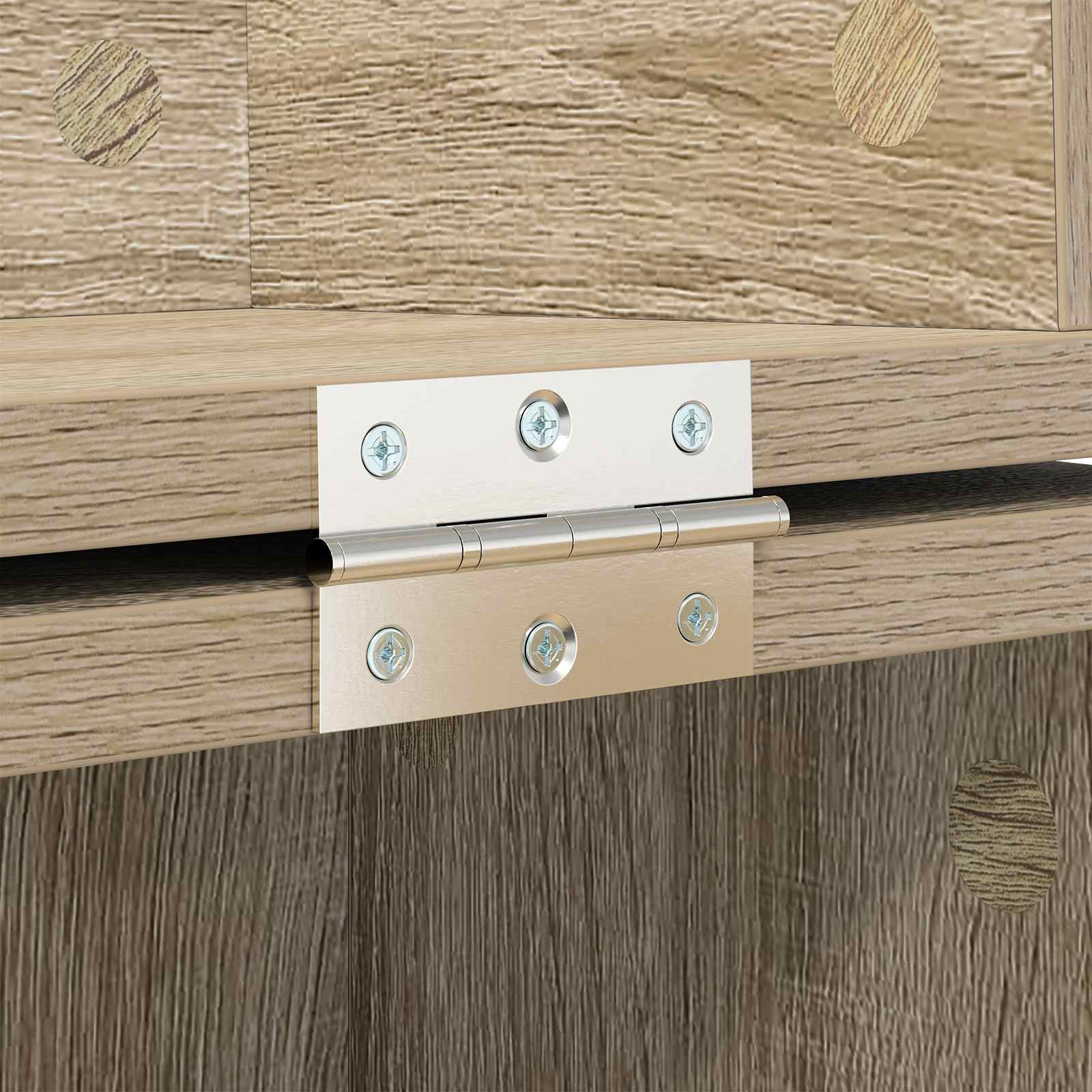 vidaXL Biurko studyjne Sonoma 110 x 40 x 19,5 cm Drewno inżynieryjne