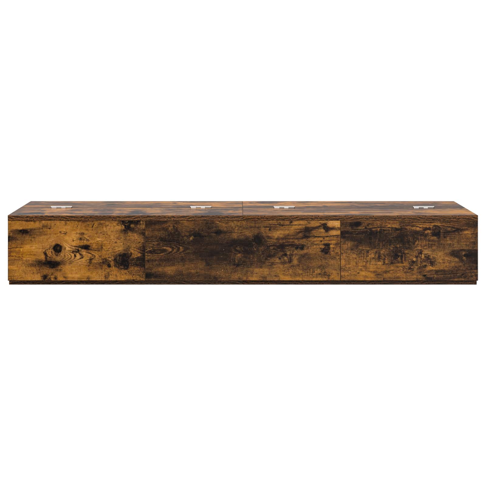 vidaXL Biurko studyjne Dąb wędzony 110 x 40 x 19,5 cm