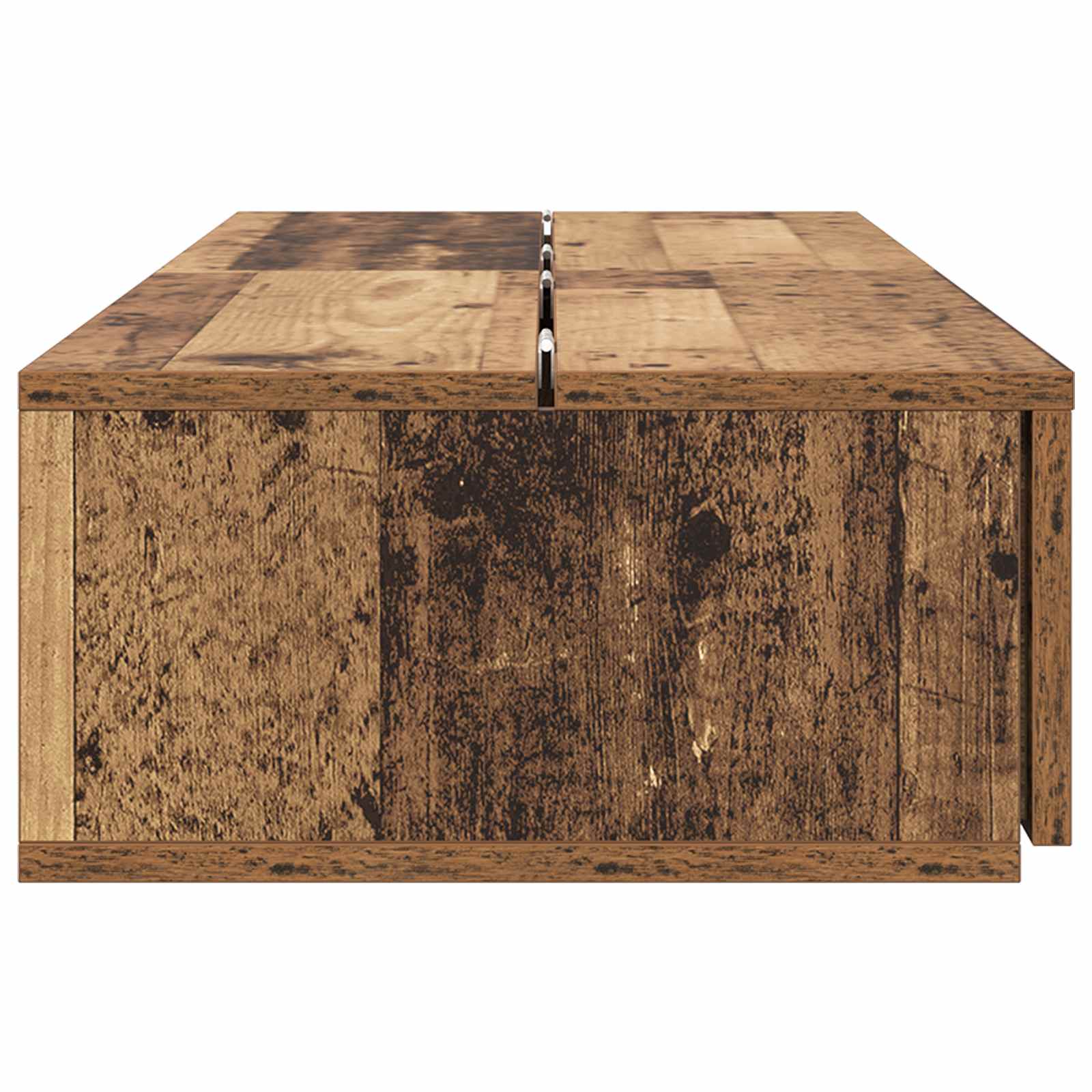 vidaXL Biurko studyjne Stare drewno 110 x 40 x 19,5 cm