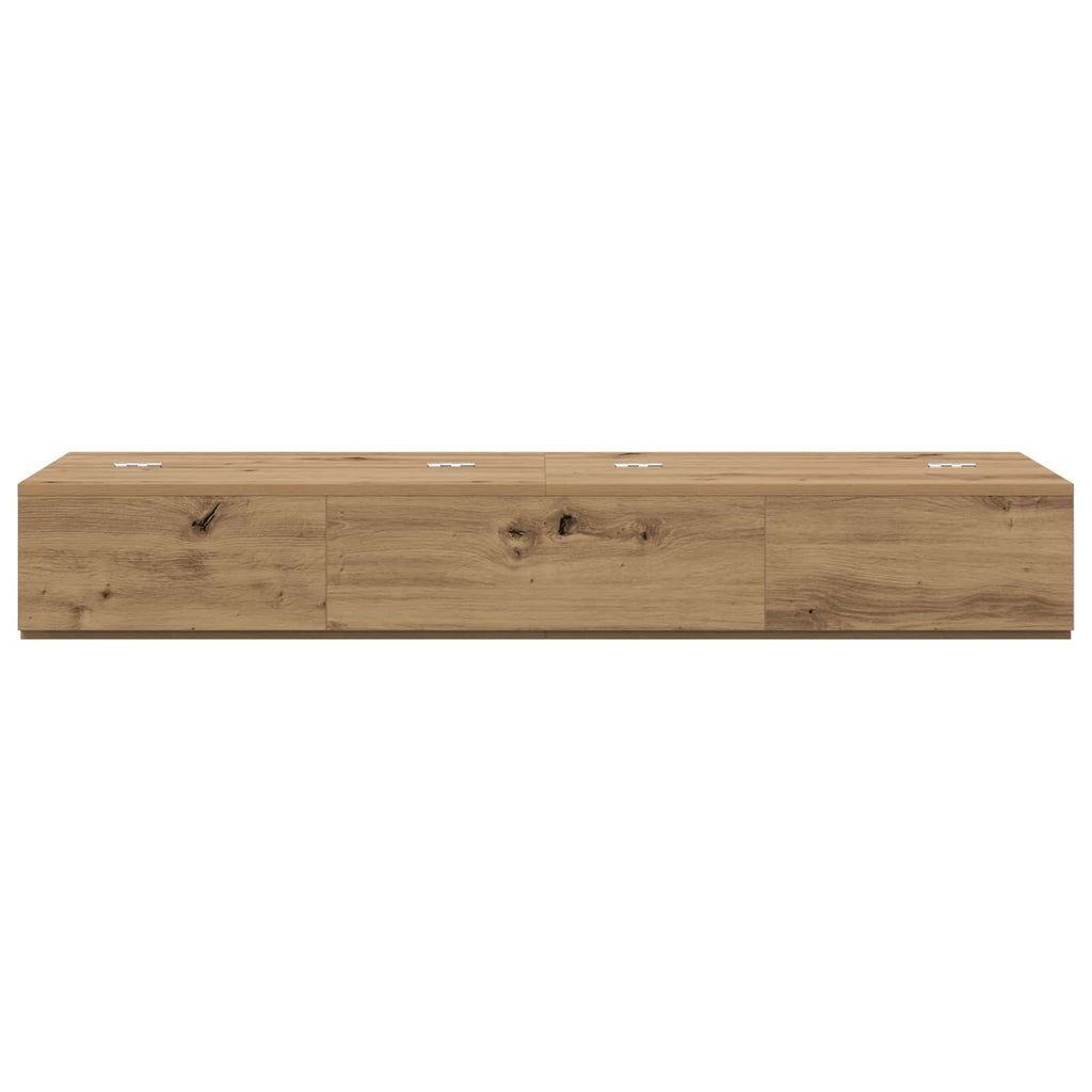 vidaXL Biurko studyjne Dąb artisan 110 x 40 x 19,5 cm