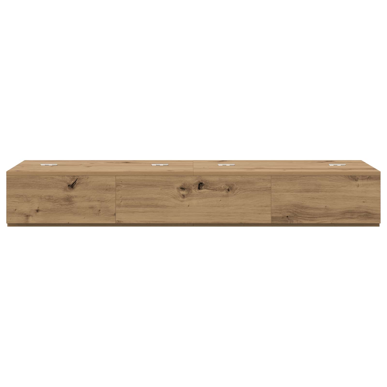 vidaXL Biurko studyjne Dąb artisan 110 x 40 x 19,5 cm