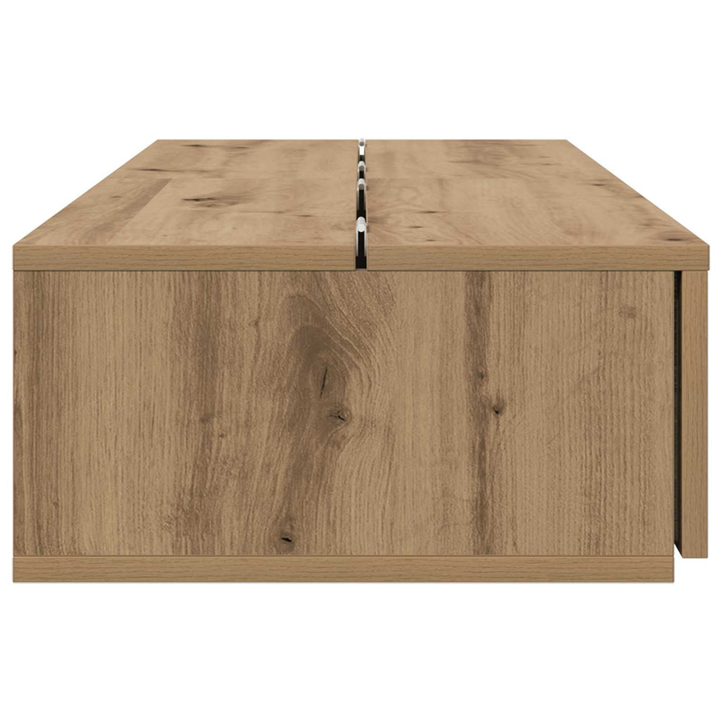 vidaXL Biurko studyjne Dąb artisan 110 x 40 x 19,5 cm