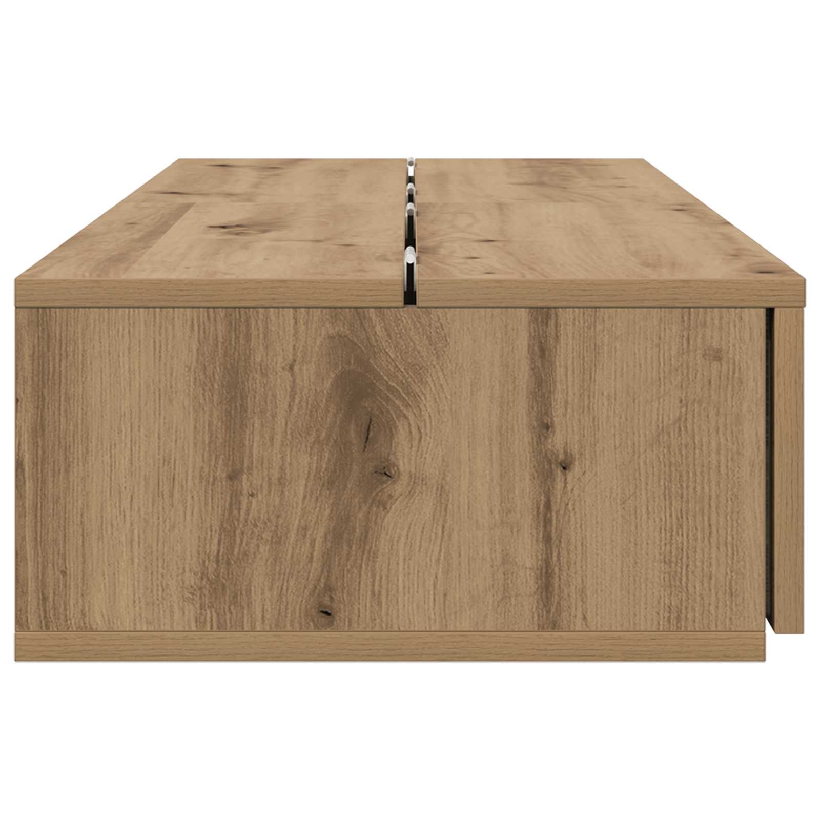 vidaXL Biurko studyjne Dąb artisan 110 x 40 x 19,5 cm