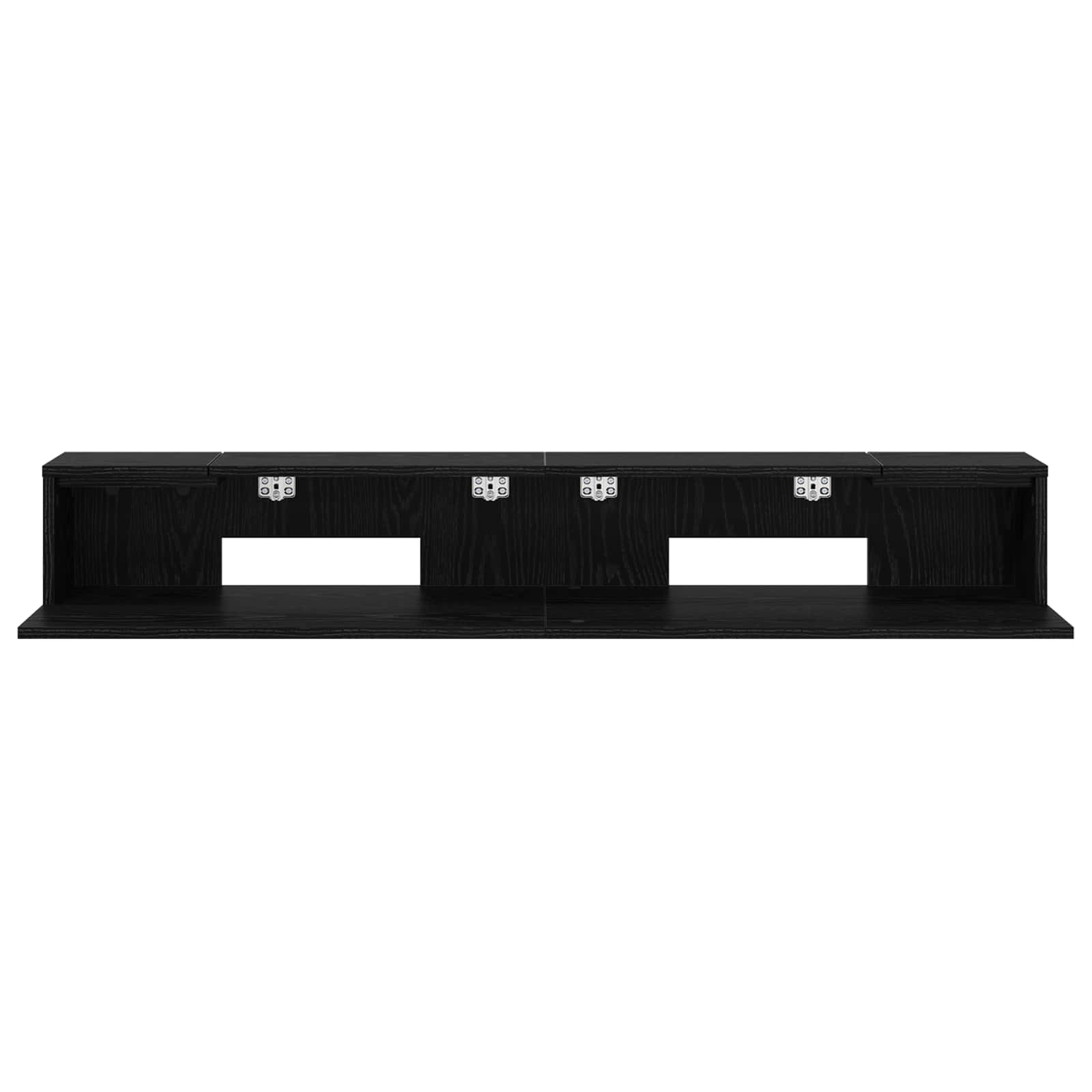 vidaXL Biurko studyjne Czarny dąb 152 x 36 x 19,5 cm