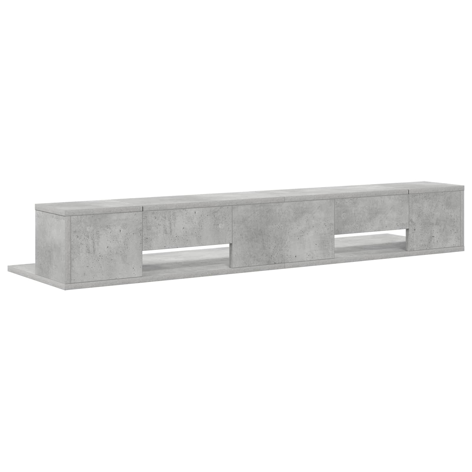 vidaXL Biurko studyjne Betonowy szary 152 x 36 x 19,5 cm