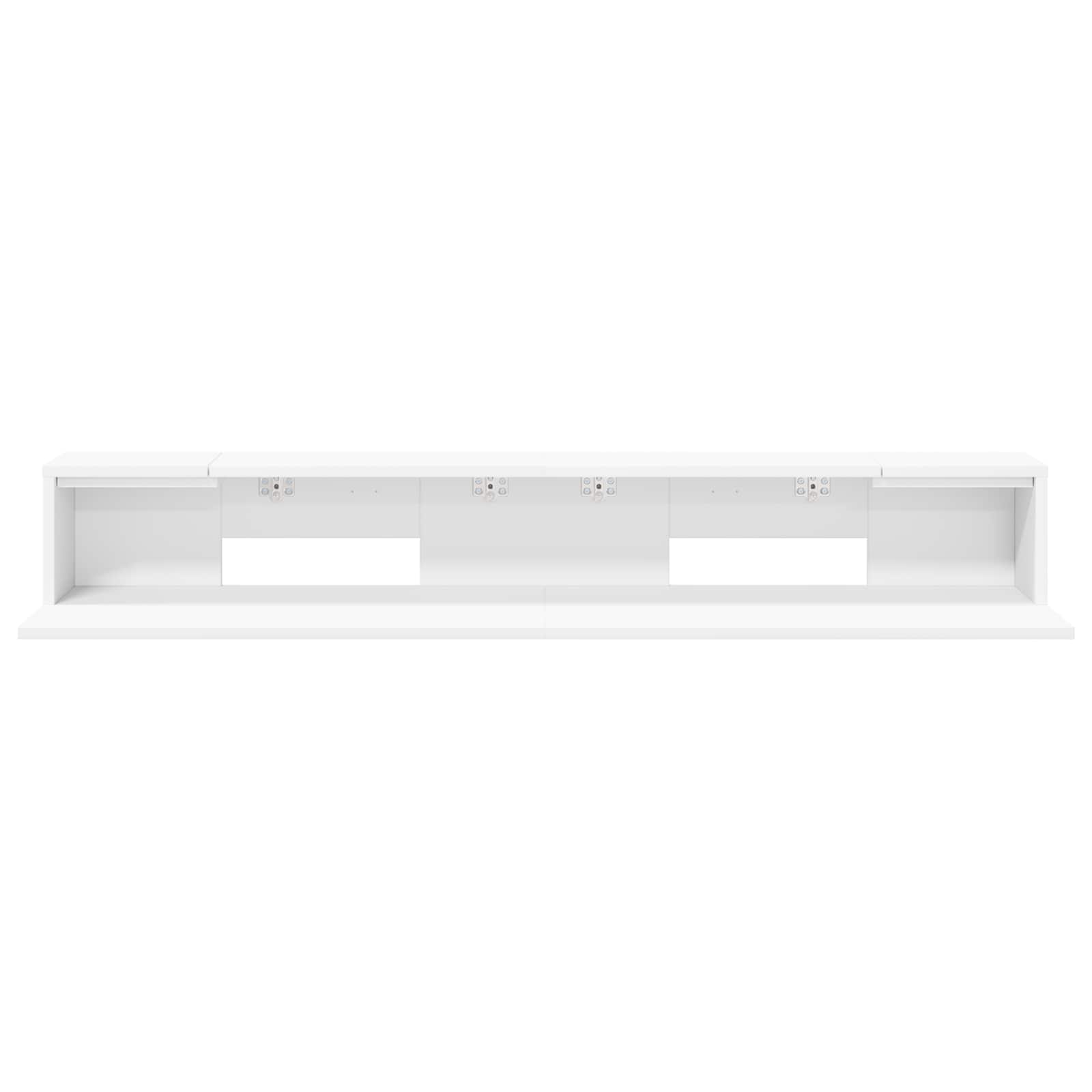 vidaXL Biurko studyjne Biały 130 x 36 x 19,5 cm Drewno inżynieryjne