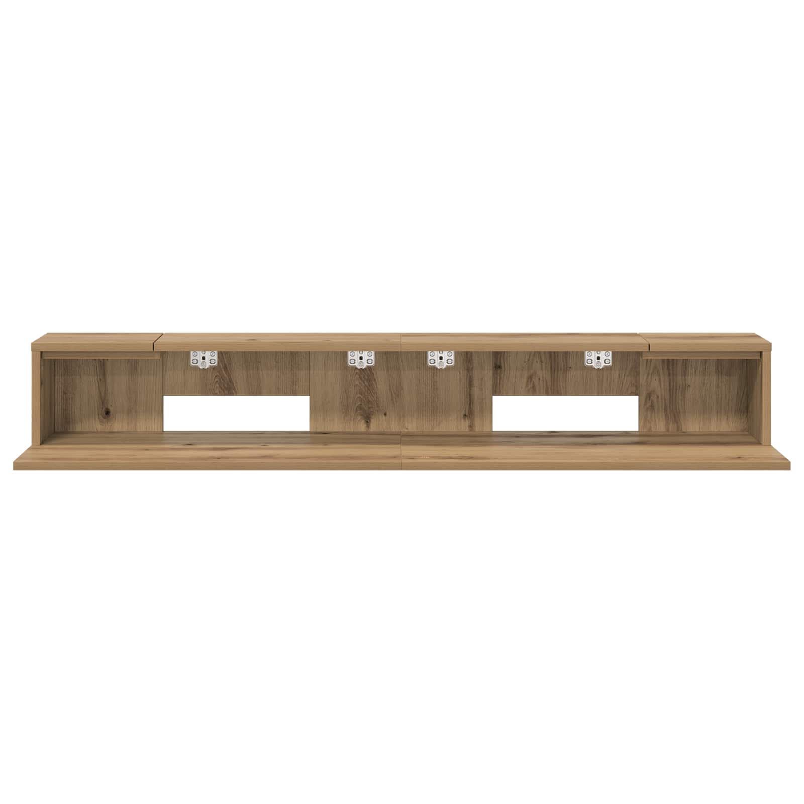 vidaXL Biurko studyjne Dąb artisan 130 x 36 x 19,5 cm