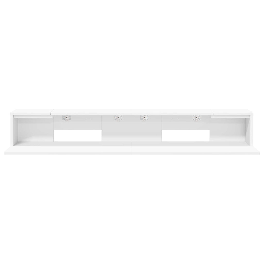 vidaXL Biurko studyjne Biały 110 x 36 x 19,5 cm Drewno inżynieryjne