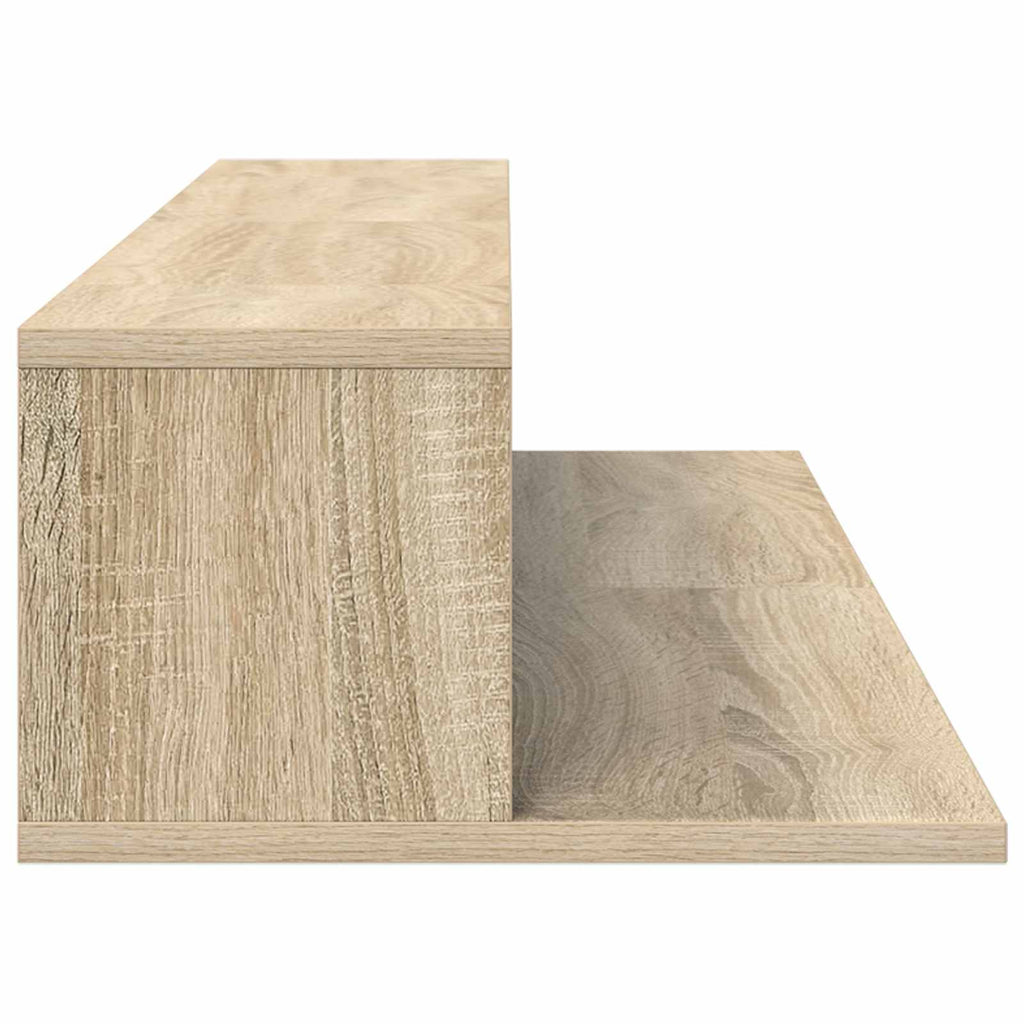 vidaXL Biurko studyjne Sonoma 110 x 36 x 19,5 cm Drewno inżynieryjne