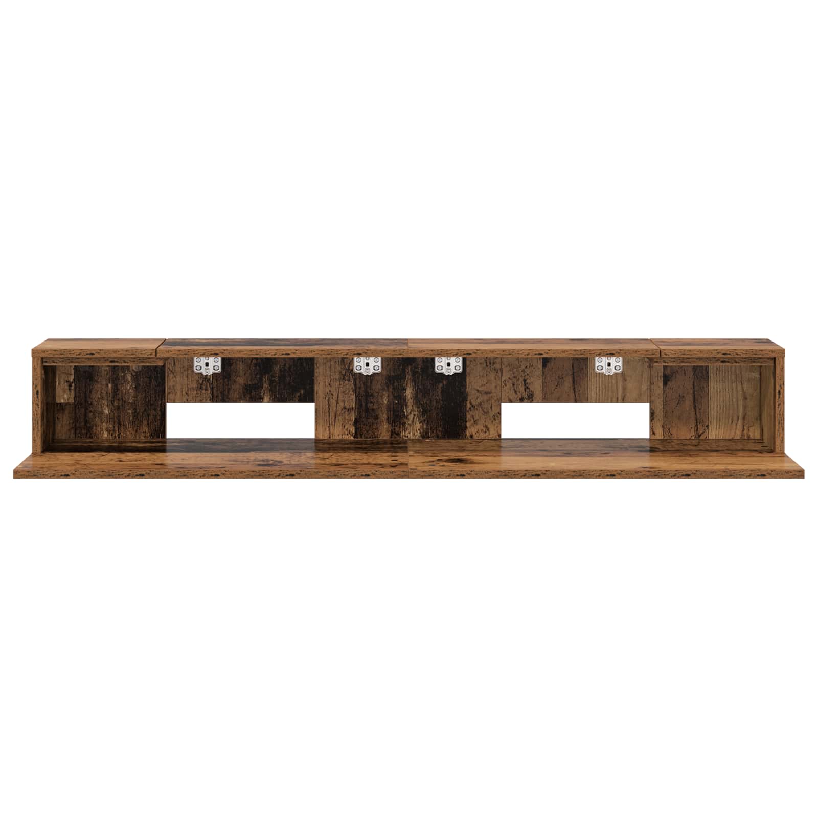 vidaXL Biurko studyjne Stare drewno 110 x 36 x 19,5 cm