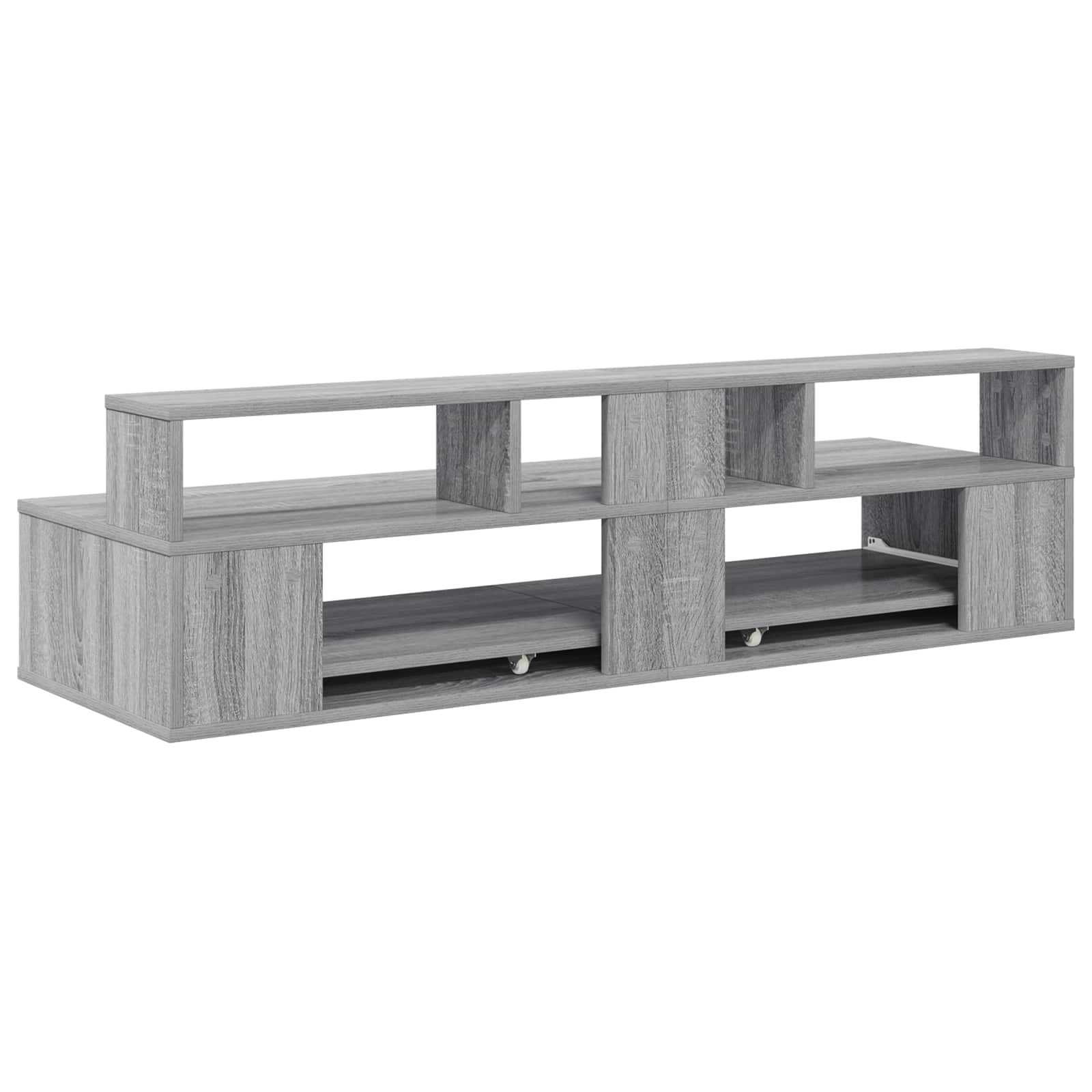 vidaXL Biurko studyjne Szary Sonoma 152 x 42,5 x 36 cm