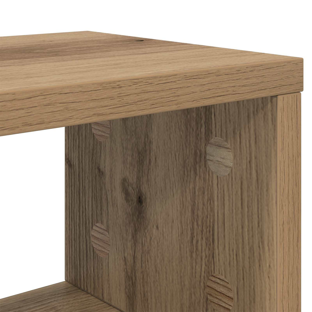 vidaXL Biurko studyjne Dąb artisan 152 x 42,5 x 36 cm