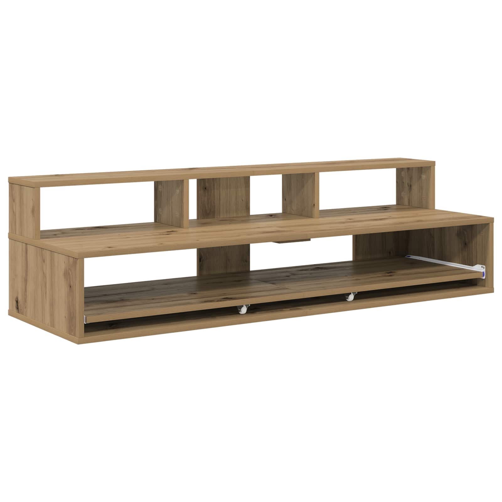 vidaXL Biurko studyjne Dąb artisan 152 x 42,5 x 36 cm