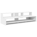 vidaXL Biurko studyjne Biały 110 x 42,5 x 36 cm Drewno inżynieryjne