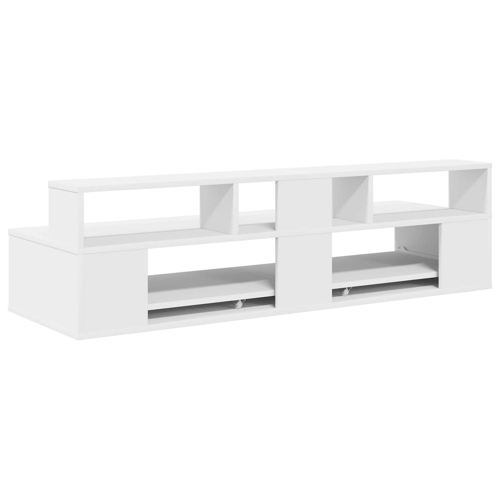 vidaXL Biurko studyjne Biały 110 x 42,5 x 36 cm Drewno inżynieryjne