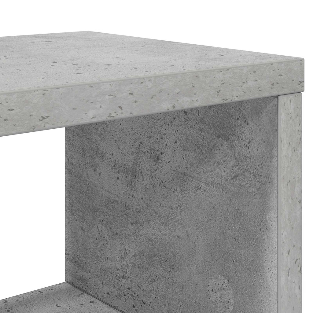 vidaXL Biurko studyjne Betonowy szary 110 x 42,5 x 36 cm