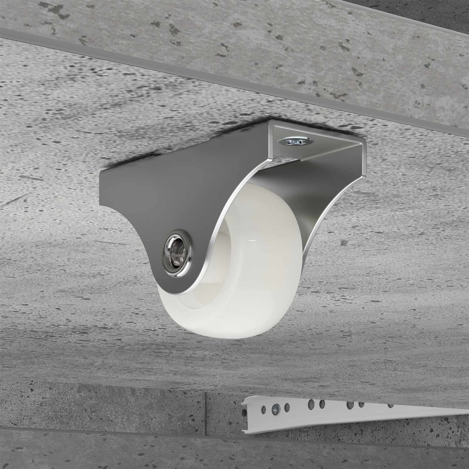 vidaXL Biurko studyjne Betonowy szary 110 x 42,5 x 36 cm