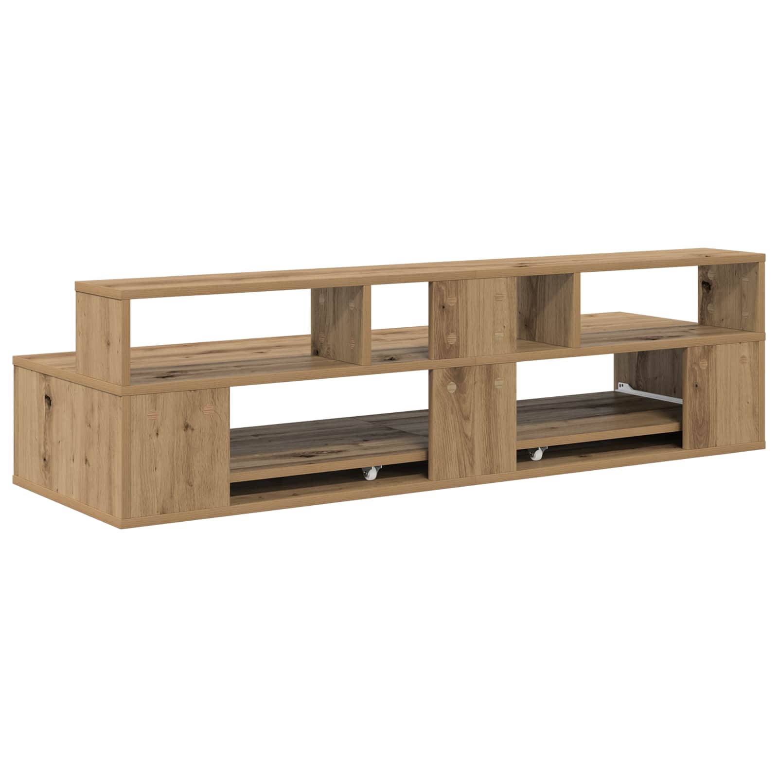 vidaXL Biurko studyjne Dąb artisan 110 x 42,5 x 36 cm