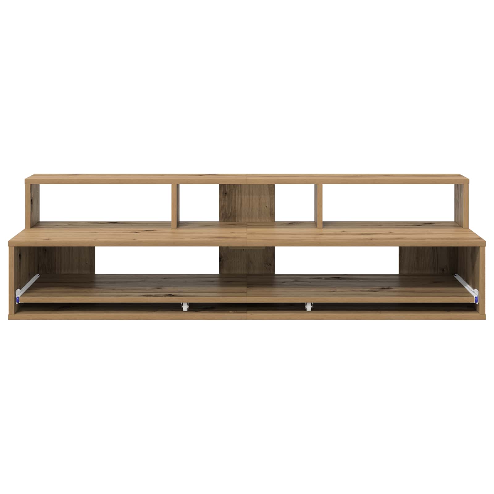 vidaXL Biurko studyjne Dąb artisan 110 x 42,5 x 36 cm