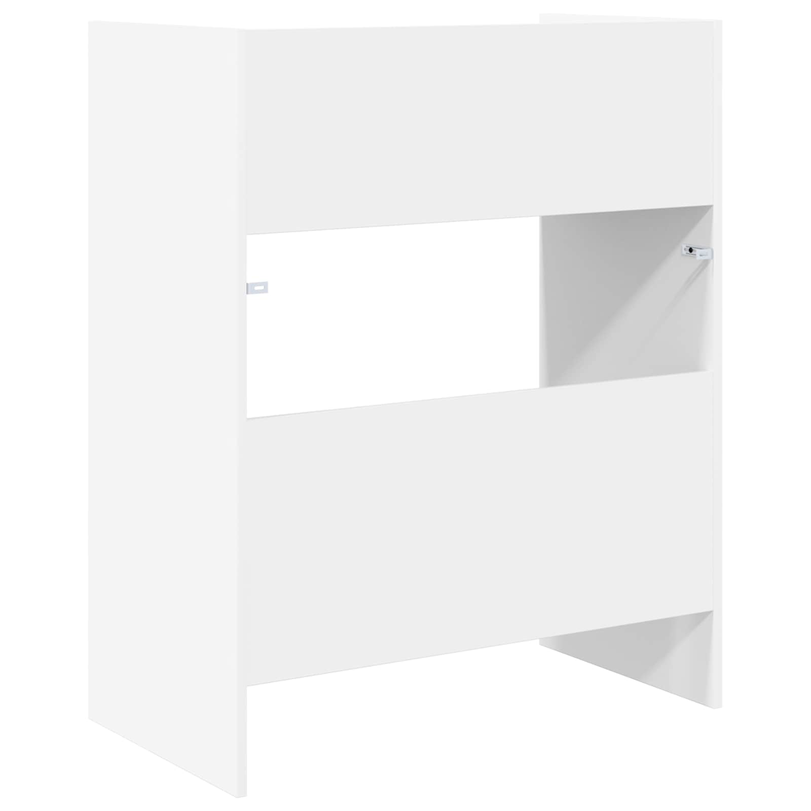 vidaXL Stół DJ-ski Biały 102 x 45 x 102 cm Drewno inżynieryjne