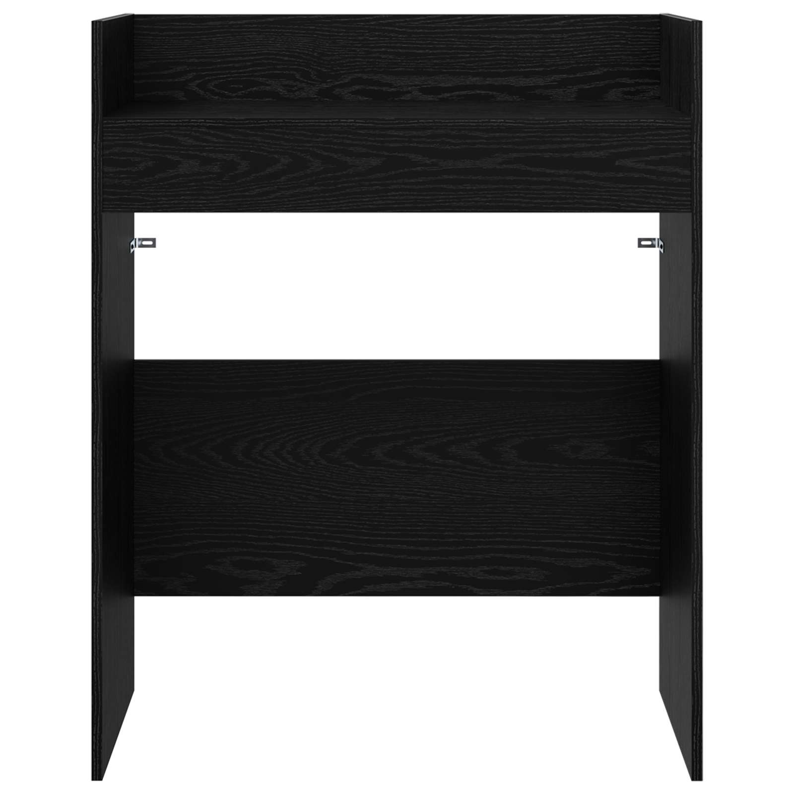 vidaXL Stół DJ-ski Czarny dąb 102 x 45 x 102 cm Drewno inżynieryjne