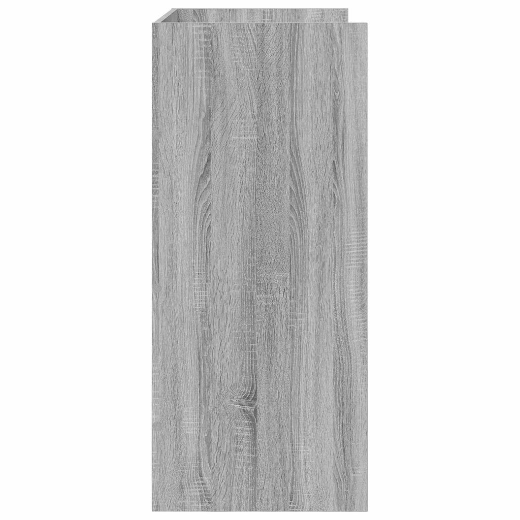 vidaXL Stół DJ-ski Szary Sonoma 102 x 45 x 102 cm Drewno inżynieryjne