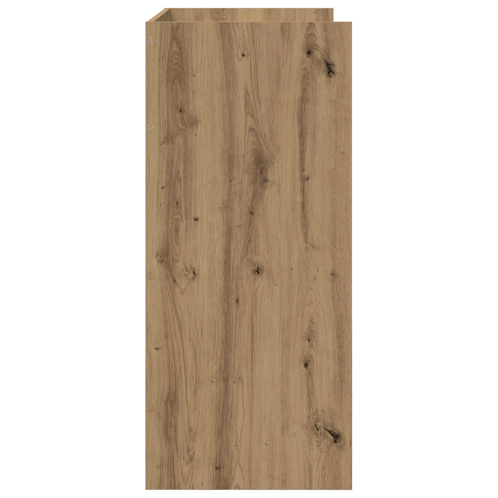 vidaXL Stół DJ-ski Dąb artisan 102 x 45 x 102 cm Drewno inżynieryjne