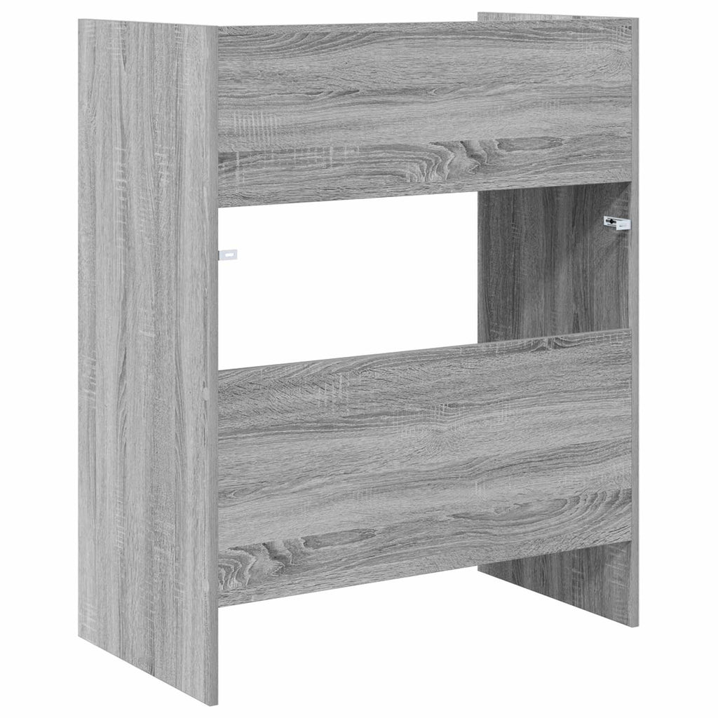 vidaXL Stół DJ-ski Szary Sonoma 82 x 45 x 102 cm Drewno inżynieryjne