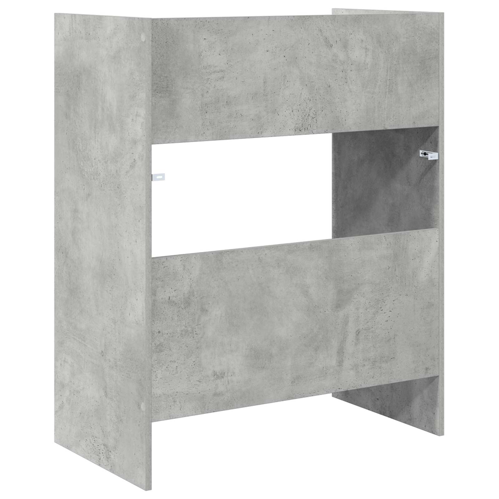 vidaXL Stół DJ-ski Betonowy szary 62 x 45 x 102 cm Drewno inżynieryjne