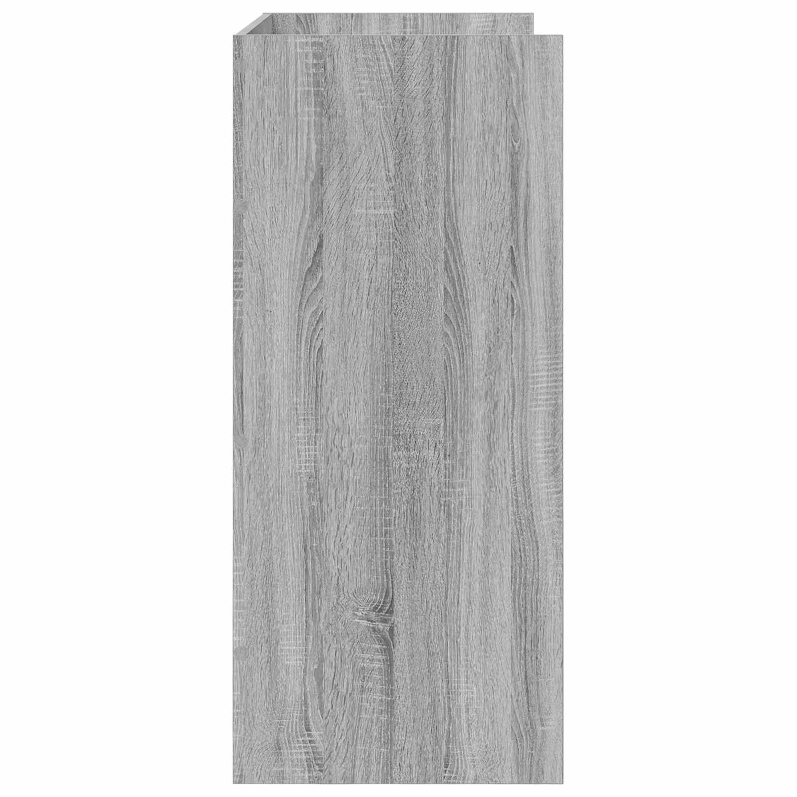 vidaXL Stół DJ-ski Szary Sonoma 62 x 45 x 102 cm Drewno inżynieryjne