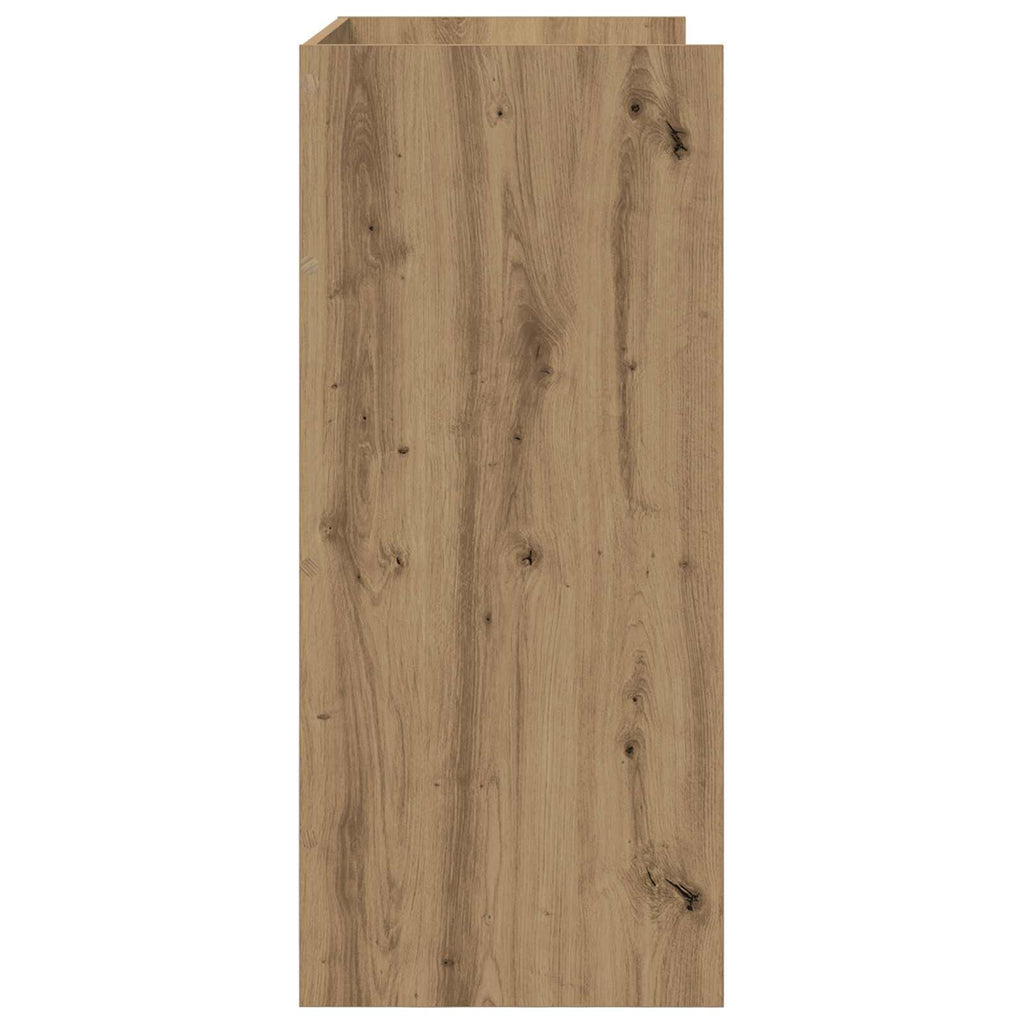 vidaXL Stół DJ-ski Dąb artisan 62 x 45 x 102 cm Drewno inżynieryjne