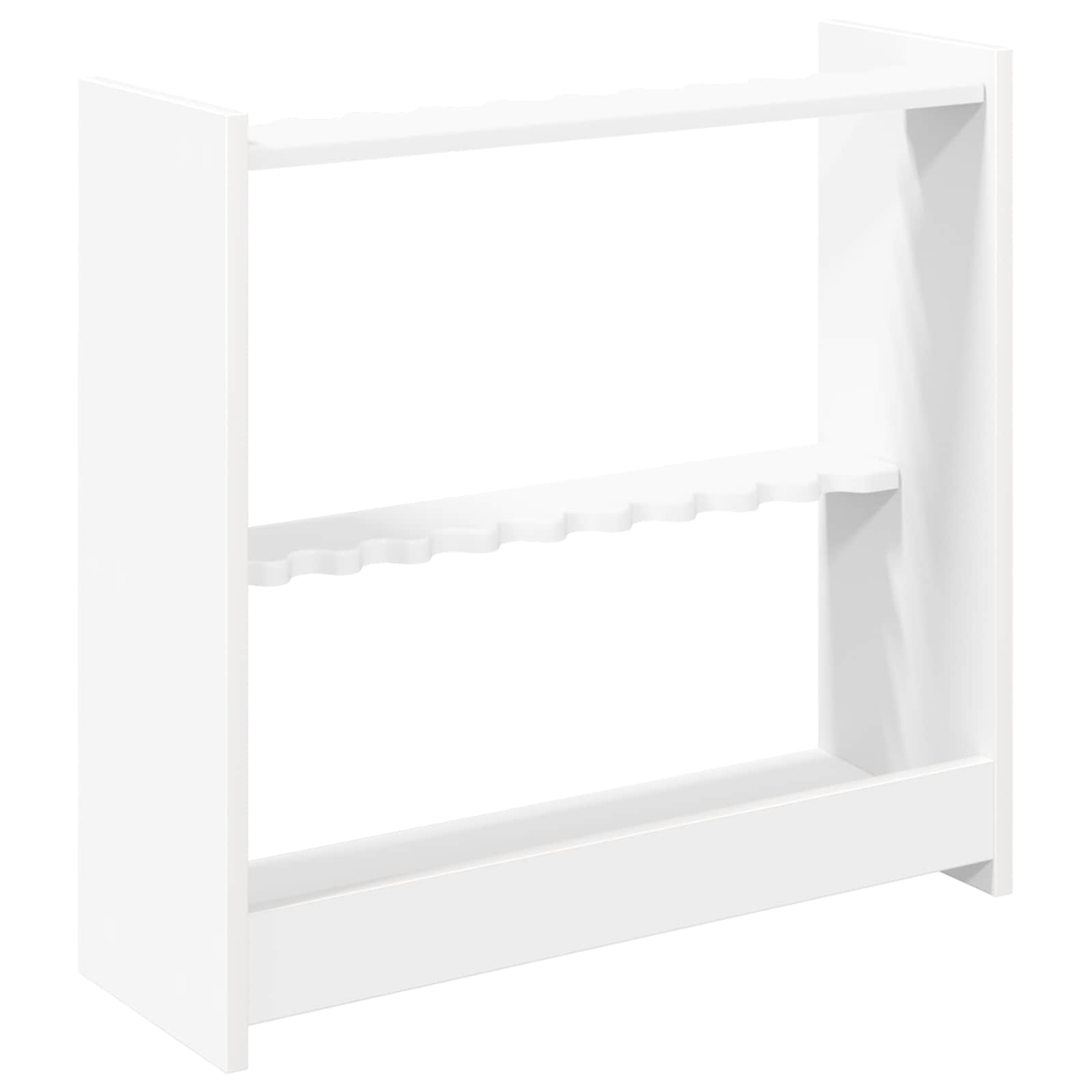 vidaXL Stojak na kij bilardowy Drewno inżynieryjne 60 x 20 x 57 cm