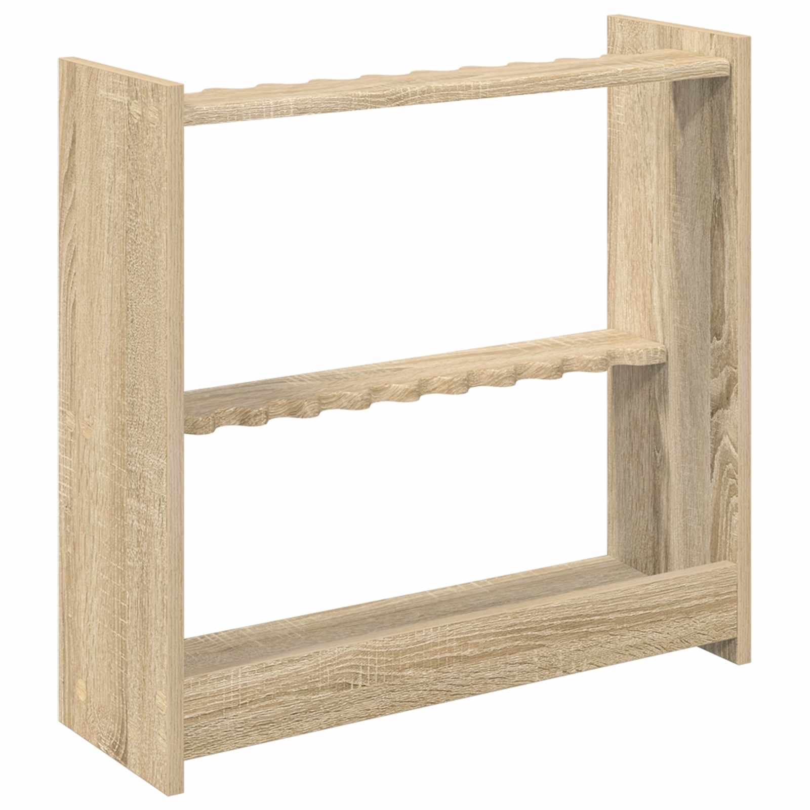 vidaXL Stojak na kij bilardowy Drewno inżynieryjne 60 x 20 x 57 cm