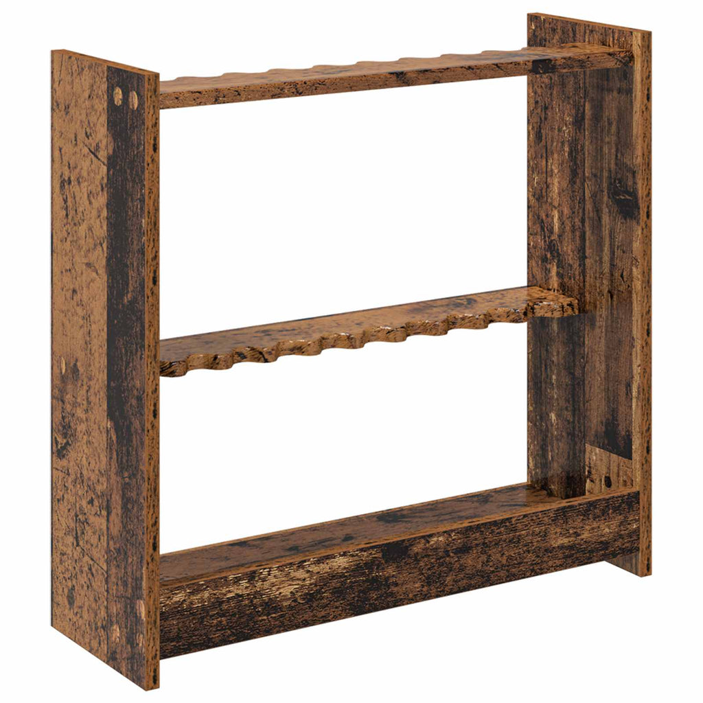 vidaXL Stojak na kij bilardowy Drewno inżynieryjne 60 x 20 x 57 cm