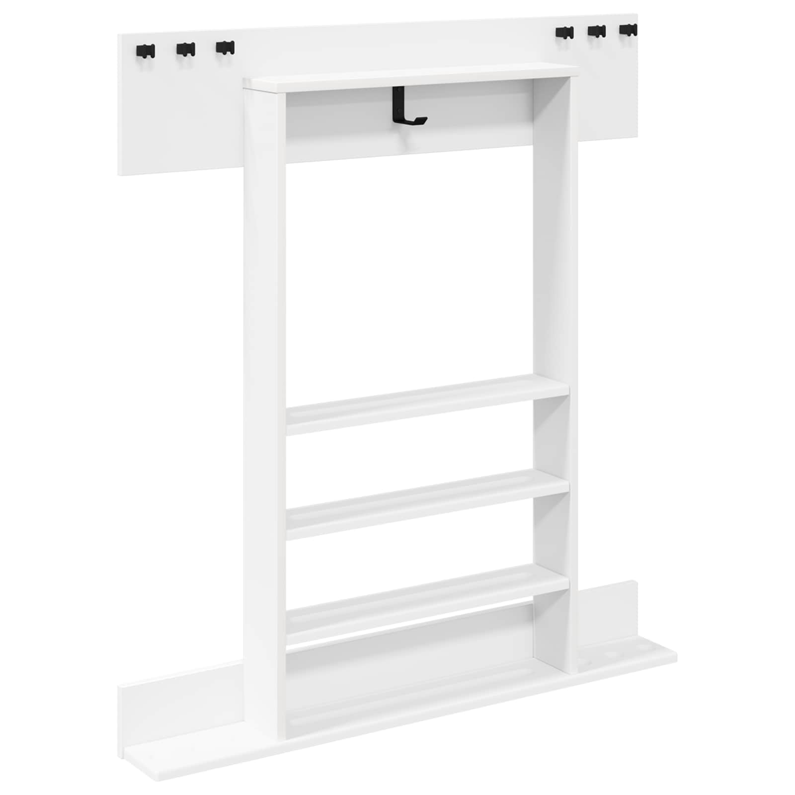 vidaXL Stojak na kij bilardowy Drewno inżynieryjne 93 x 12 x 103 cm