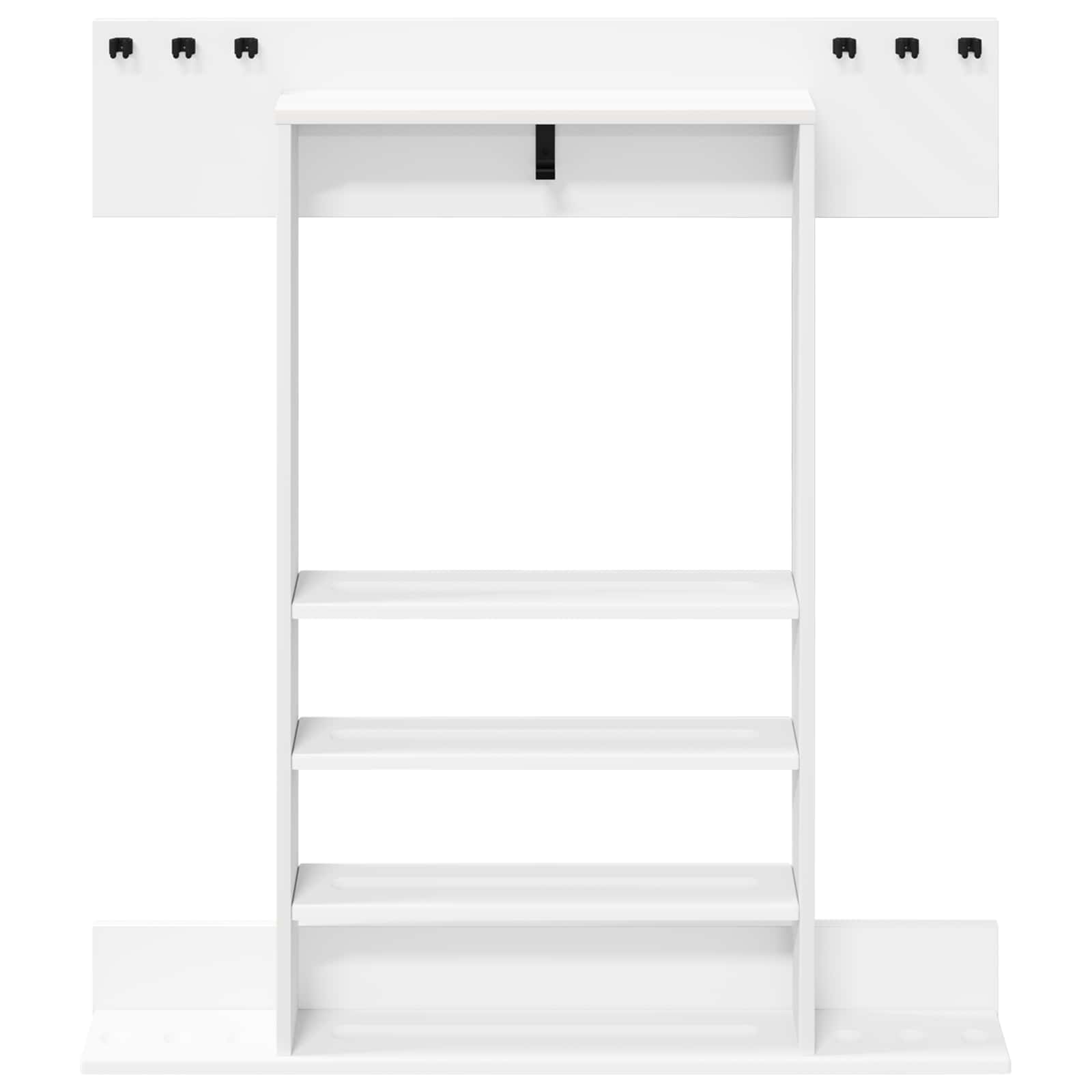 vidaXL Stojak na kij bilardowy Drewno inżynieryjne 93 x 12 x 103 cm