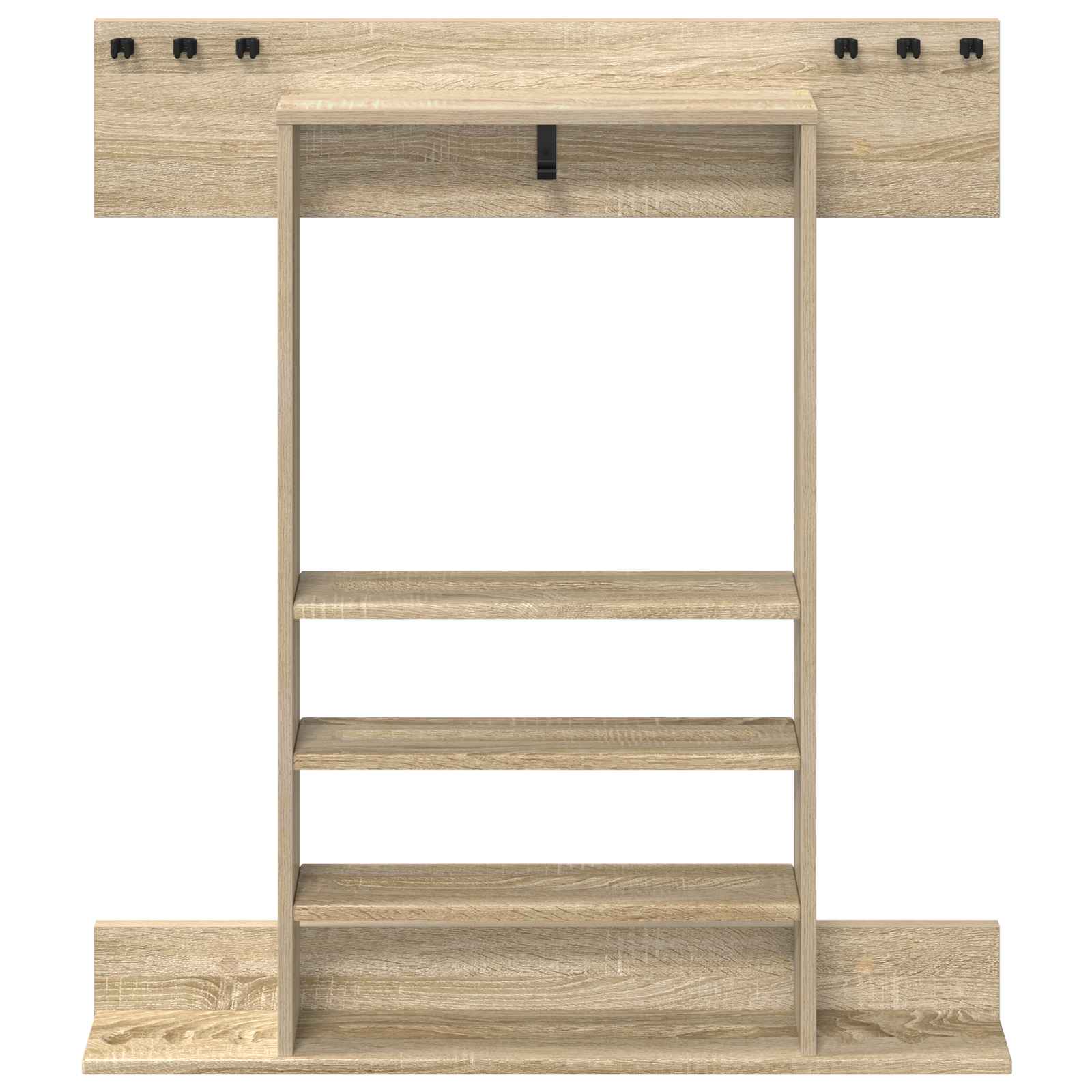 vidaXL Stojak na kij bilardowy Drewno inżynieryjne 93 x 12 x 103 cm