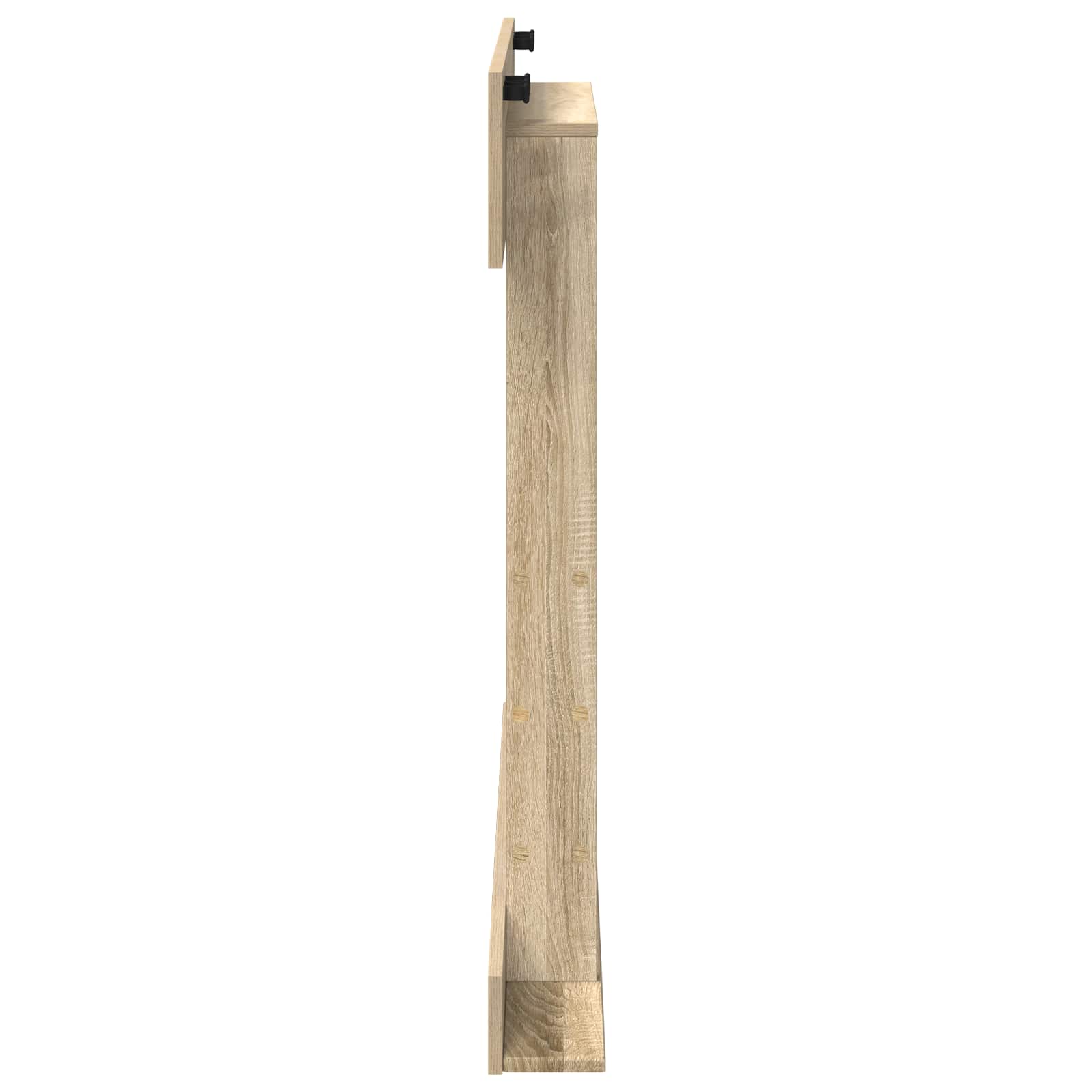 vidaXL Stojak na kij bilardowy Drewno inżynieryjne 93 x 12 x 103 cm