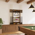vidaXL Stojak na kij bilardowy Drewno inżynieryjne 93 x 12 x 103 cm