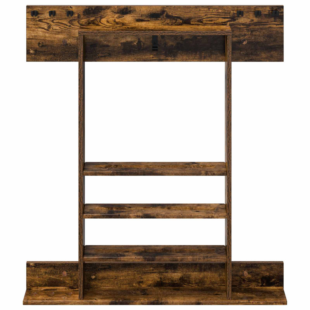 vidaXL Stojak na kij bilardowy Drewno inżynieryjne 93 x 12 x 103 cm