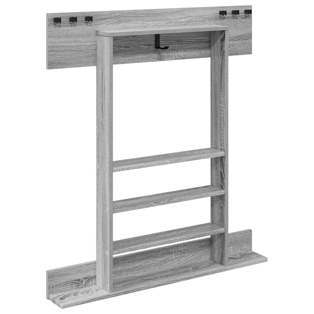 vidaXL Stojak na kij bilardowy Drewno inżynieryjne 93 x 12 x 103 cm