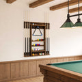 vidaXL Stojak na kij bilardowy Drewno inżynieryjne 93 x 12 x 103 cm