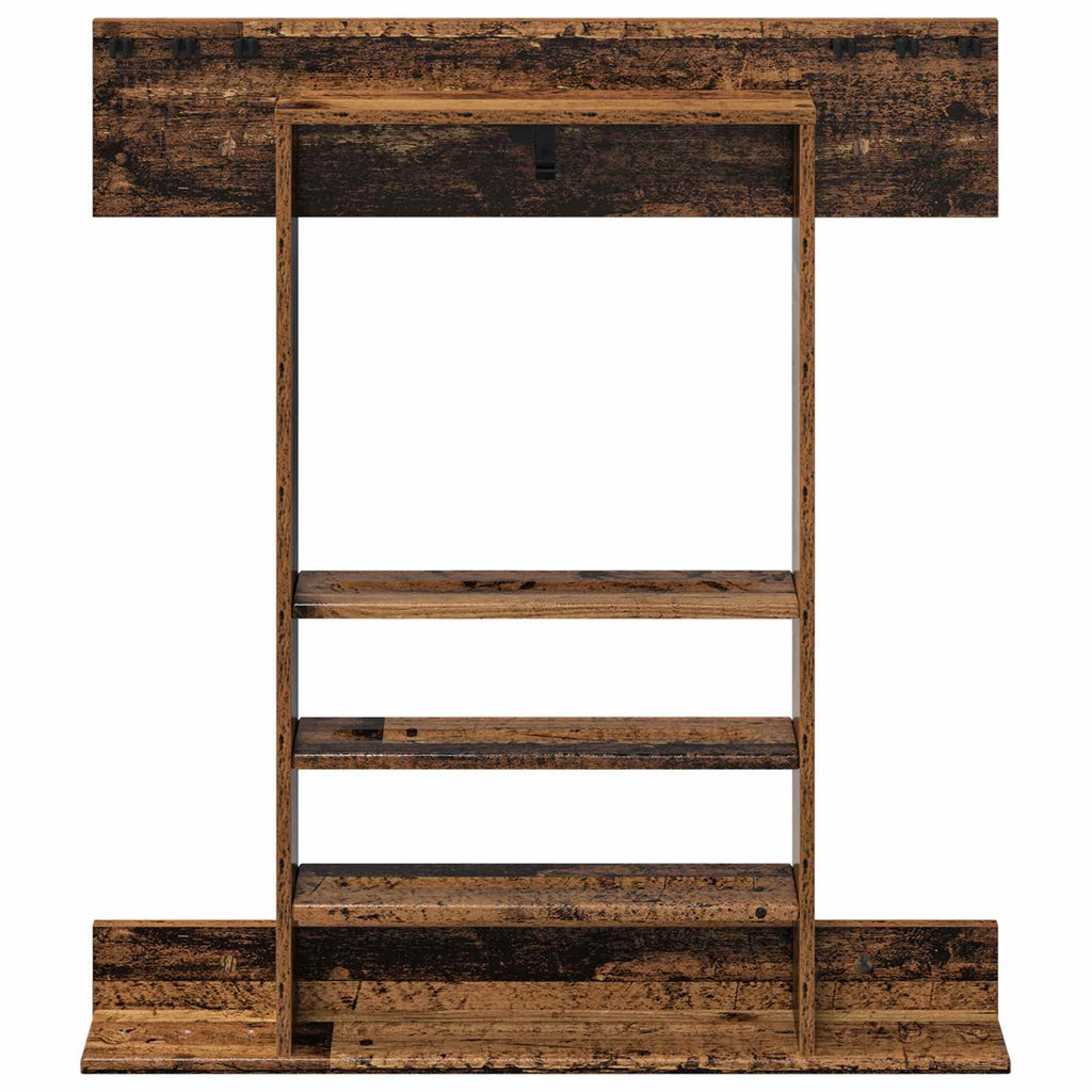 vidaXL Stojak na kij bilardowy Drewno inżynieryjne 93 x 12 x 103 cm