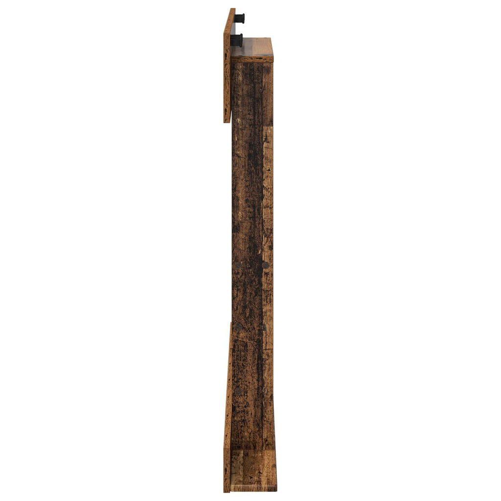 vidaXL Stojak na kij bilardowy Drewno inżynieryjne 93 x 12 x 103 cm