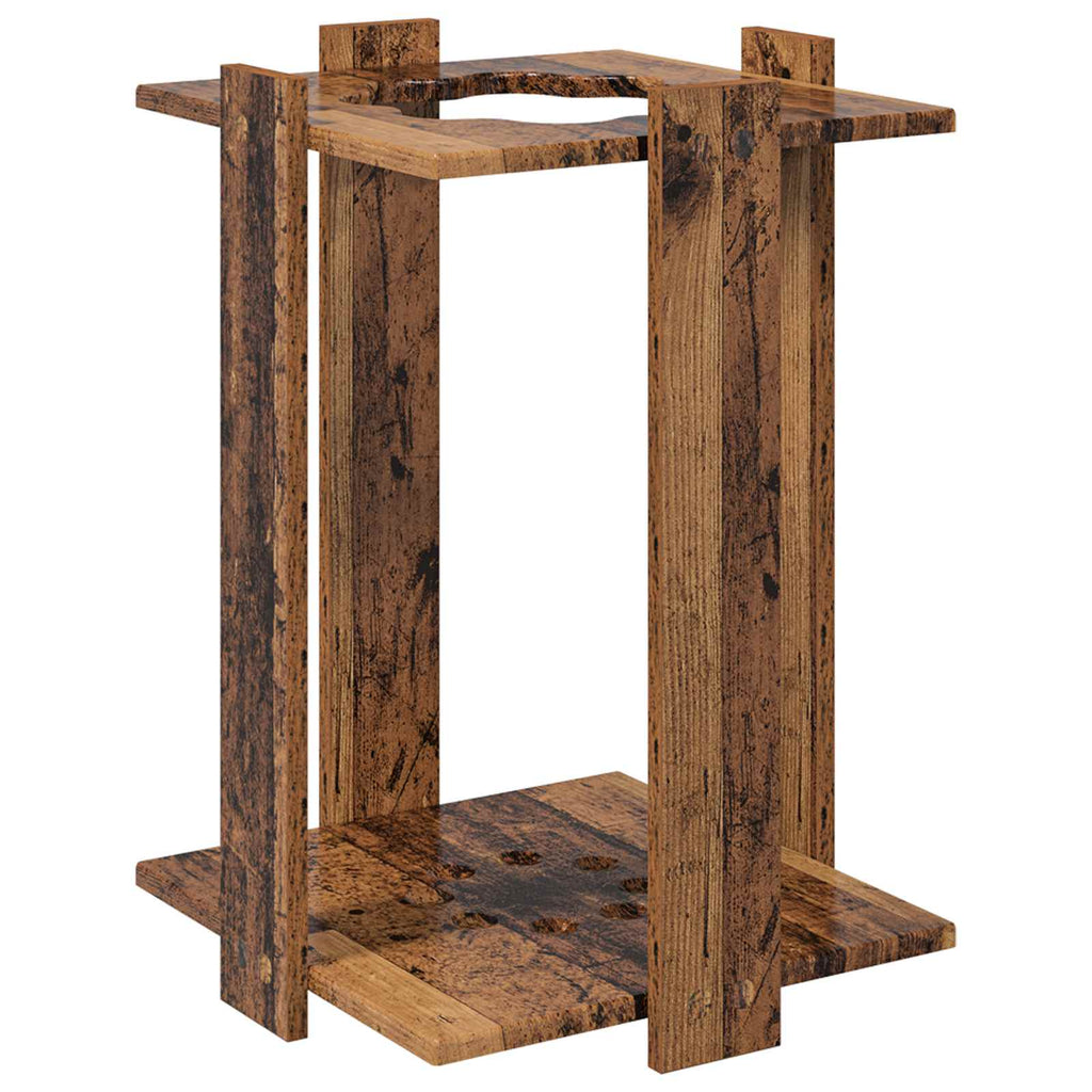 vidaXL Stojak na kij bilardowy Drewno inżynieryjne 42 x 43 x 60 cm