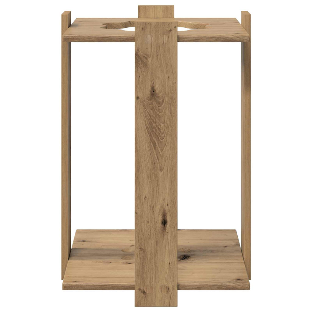 vidaXL Stojak na kij bilardowy Drewno inżynieryjne 42 x 43 x 60 cm