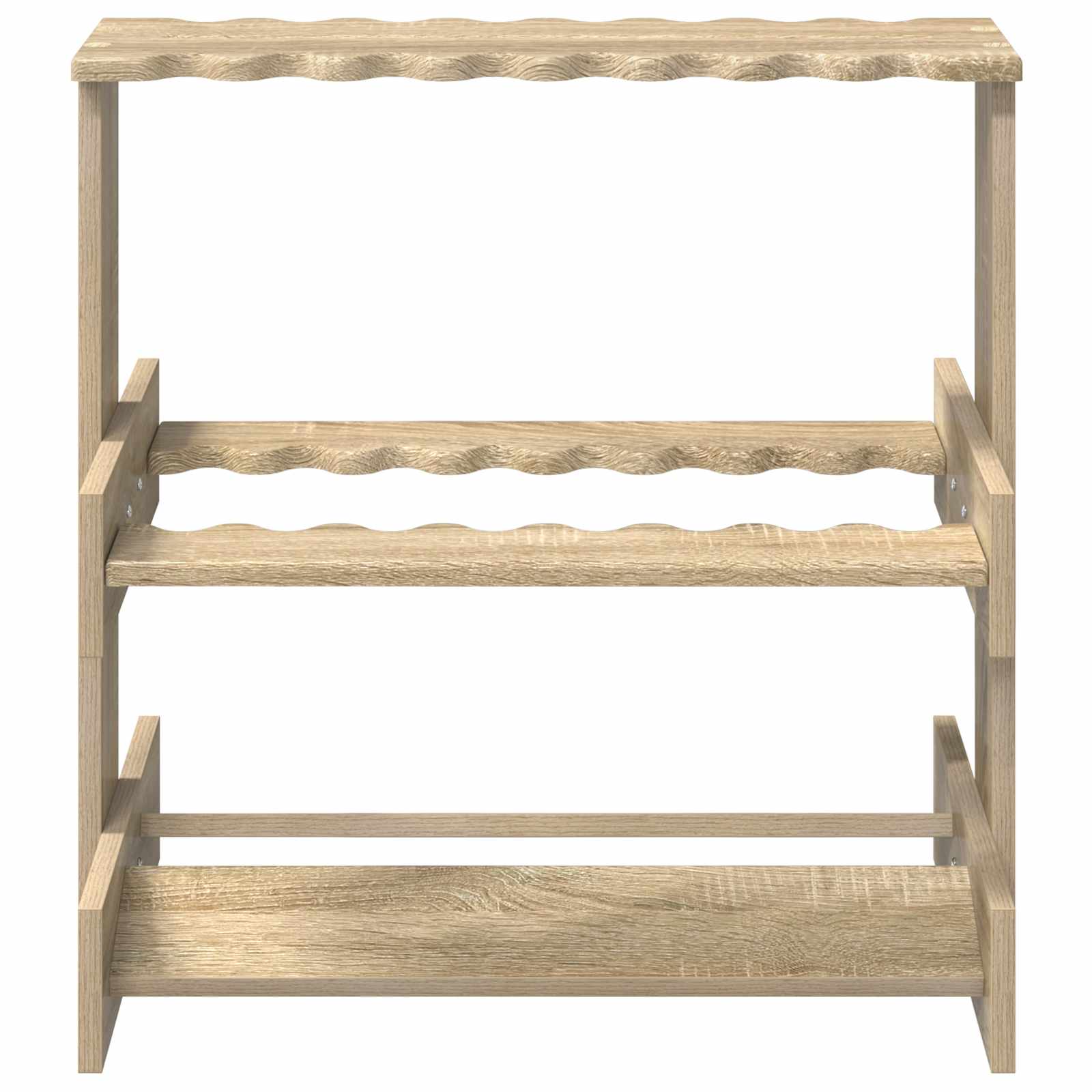 vidaXL Stojak na kij bilardowy Drewno inżynieryjne 60 x 35 x 60 cm