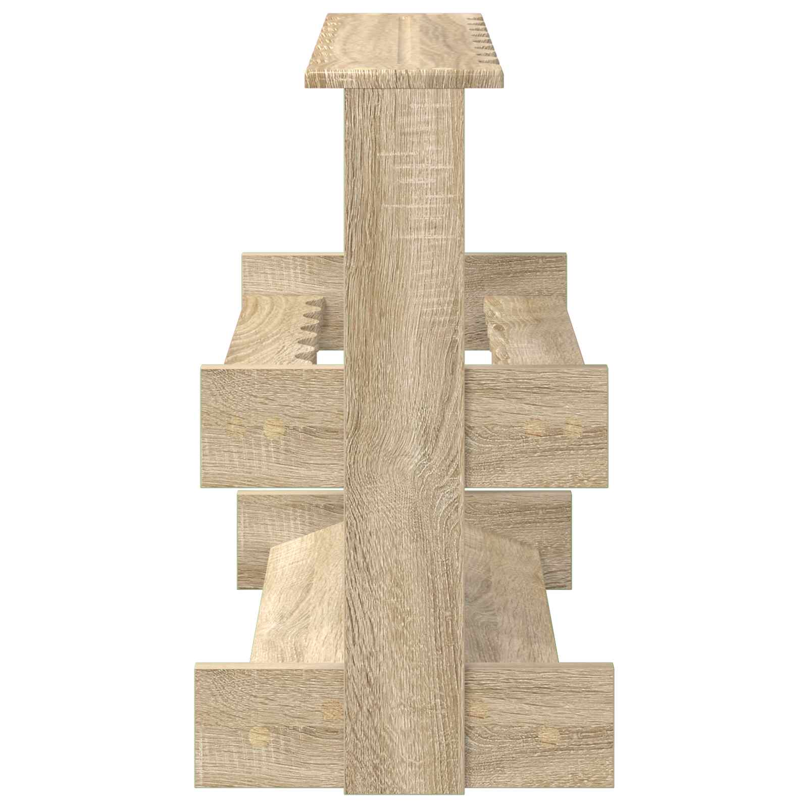 vidaXL Stojak na kij bilardowy Drewno inżynieryjne 60 x 35 x 60 cm